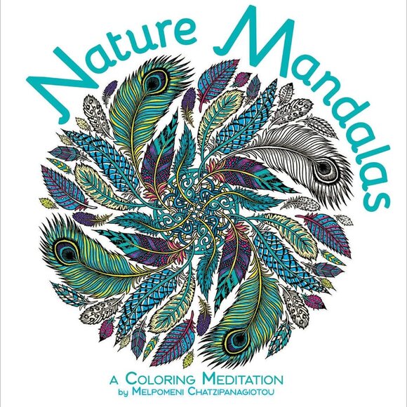 Melpomeni Chatzipanagiotou Circle of Life and Nature Mandalas Coloring Books - Picture 4 of 5